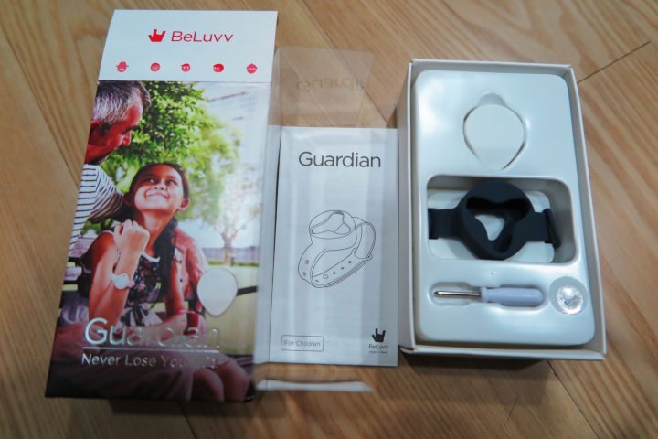 BeLuvv Guardian【穿戴式兒童防丟裝置–寶貝守環】試用心得