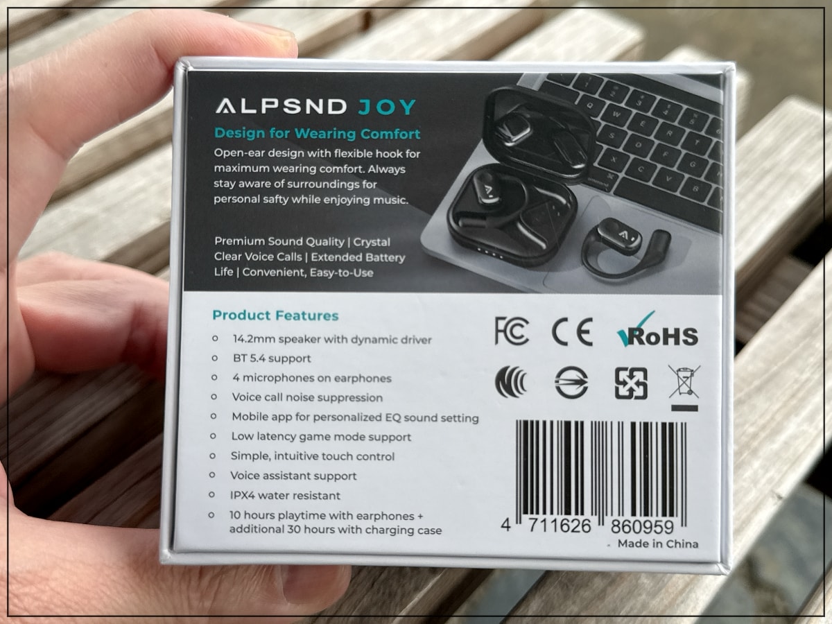 千元以內平價開放式耳機品牌推薦｜Arktis Audio｜Alpsnd Joy開放式真無線藍牙耳機